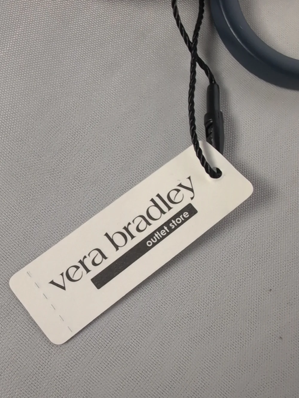 Vera Bradley Outlet Pouch Key Chain in Peacoat Blue Ultralight